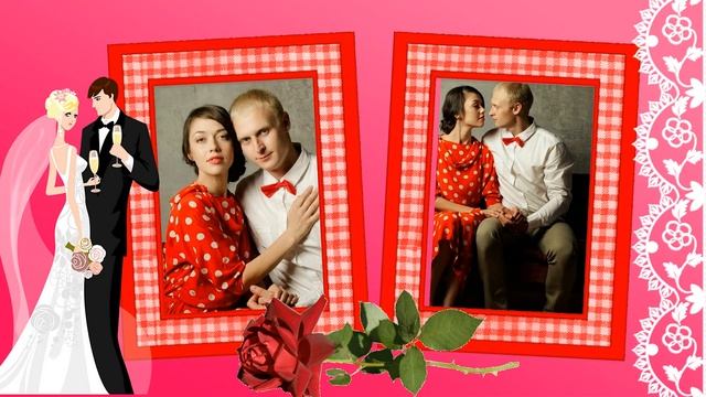 СИТЦЕВАЯ СВАДЬБА ( 1 ГОД ВМЕСТЕ)-Proshow Producer ПРОЕКТ/ CALICO WEDDING -Proshow Producer смотреть онлайн