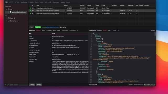 Preview your Requests/Responses with Proxyman macOS смотреть онлайн