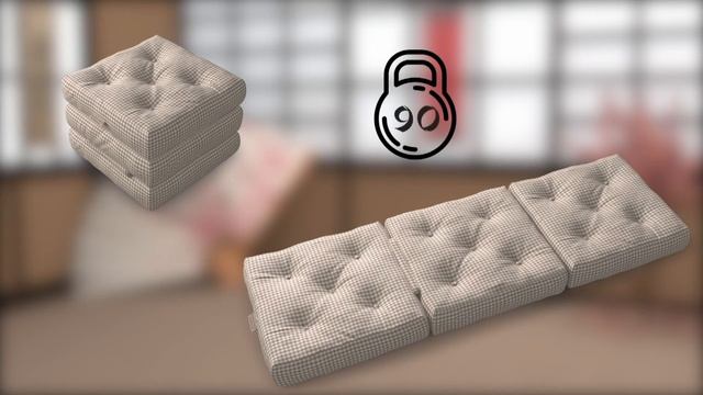 Японский футон Mr. Mattress Chisai смотреть онлайн