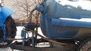 МТЗ-82(турбо)  (Ассенизатор своими руками )