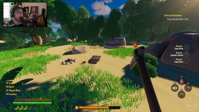 WE FOUND THE SECRET LOOT CAVE! (Salt 2: Shores of Gold Gameplay EP2) смотреть онлайн
