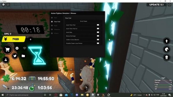 Script Anime Fighters Simulator Auto Trial AFK