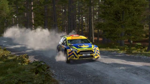 Ford Fiesta R5 / Llandew Moors - Powys,Wales -Dirt 4 Tv cam gameplay смотреть онлайн