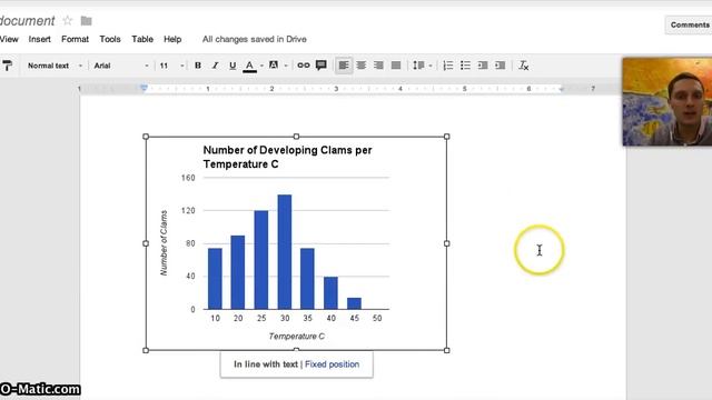 Inserting Graphs into Google Document смотреть онлайн