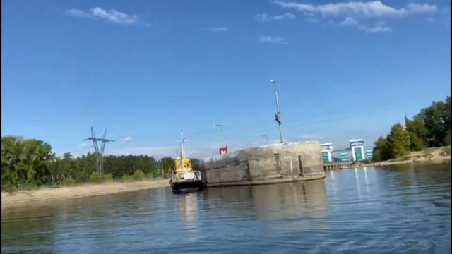 МОРЕ Обское.ШЛЮЗЫ Новосибирск.ИДЕМ на КОРАБЛЬ. смотреть онлайн