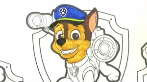 Щенячий Патруль раскраска для малышей