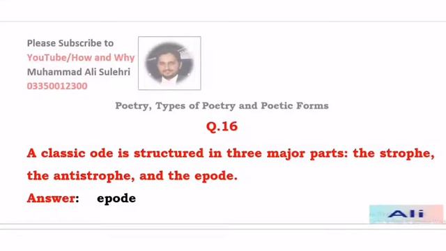 Poetry and its different kinds MCQs for PPSC Lecturer смотреть онлайн