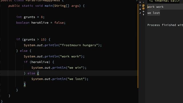 Java boolean variables and Logic Not смотреть онлайн