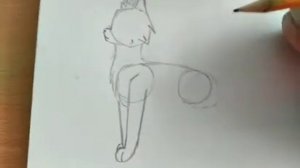 как рисовать кота воителя?