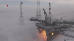 Пуск ракеты-носителя «Союз-2.1а» с грузовым кораблём «Прогресс МС-19»