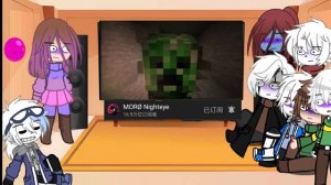 glitchtale react sans vs bendy part 1