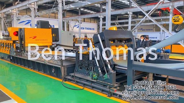 Линия по производству гофробалок | Линию для производства профнастила (Профилегибочный стан с инстру смотреть онлайн