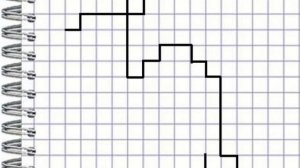 Кенгуру. Графический диктант по клеточкам