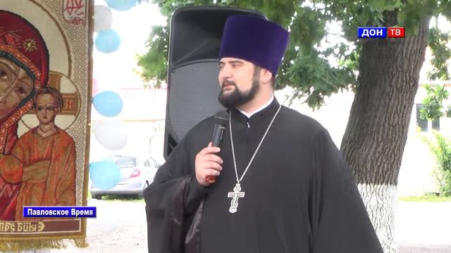 Престольный праздник в Казанском храме . г. Павловск Воронежской обл смотреть онлайн