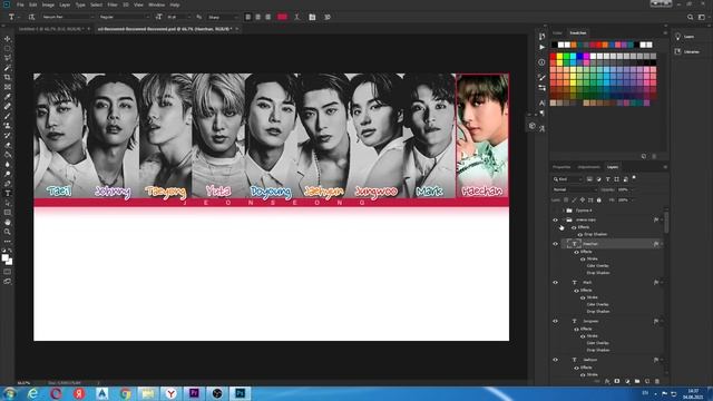 Color coded lyrics tutorial | New Jaeguchi Layout | Photoshop CC | Part.1 Layers смотреть онлайн
