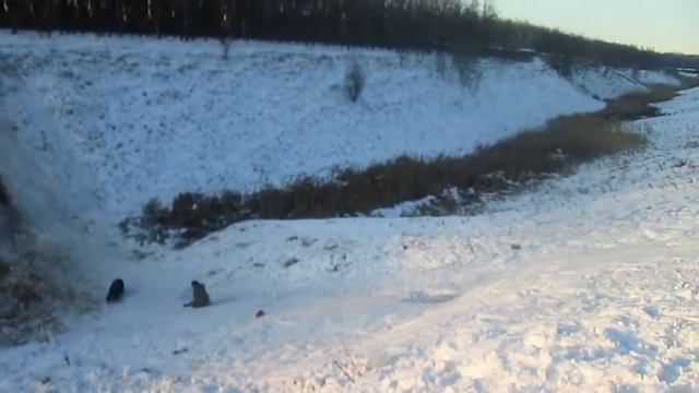 Русская горка в городе Зверево.mp4 смотреть онлайн