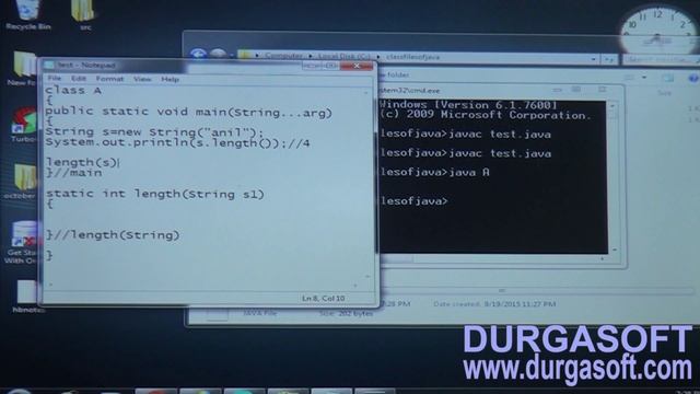 Core Java -java.lang.package-String class - customized length() method Part-2 смотреть онлайн