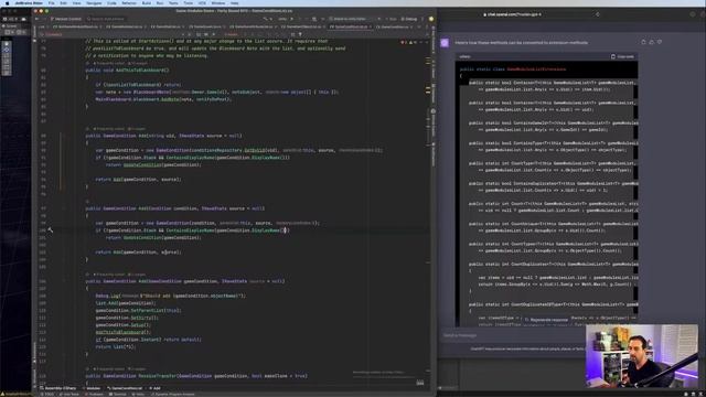 Unity RPG Game Dev LIVE • #104 • Game Modules v4 - Refactoring with ChatGPT 4 смотреть онлайн