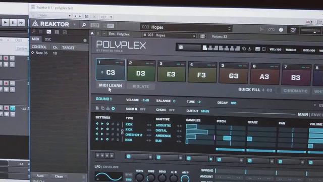 Polyplex sound midi assign issue with axiom 49 pads смотреть онлайн