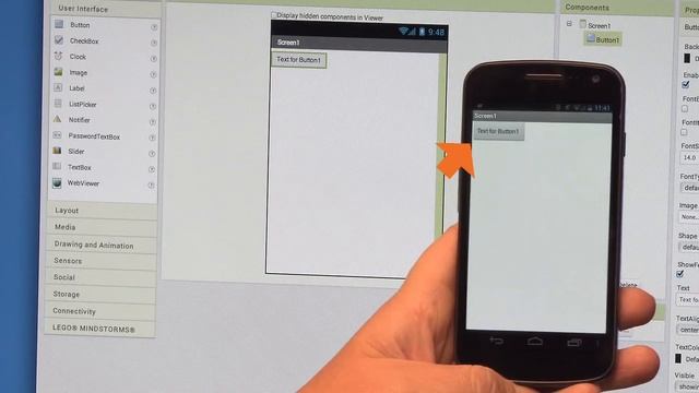 Talk To Me (part 1), MIT App Inventor Tutorial #1 смотреть онлайн
