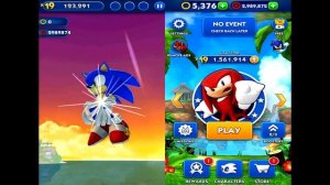 Sonic Dash SONIC VS KNUCKLES Android iPad-iOS (Gameplay