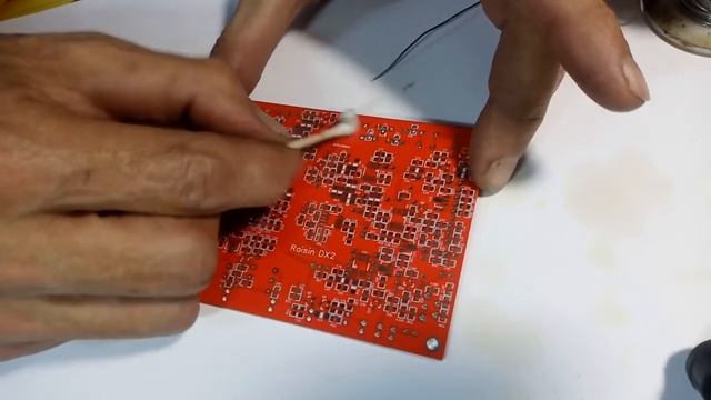 Сборка КВ трансивера UR5FFR ; Raisin DX2, часть 1, настройка кварцевого фильтра. смотреть онлайн