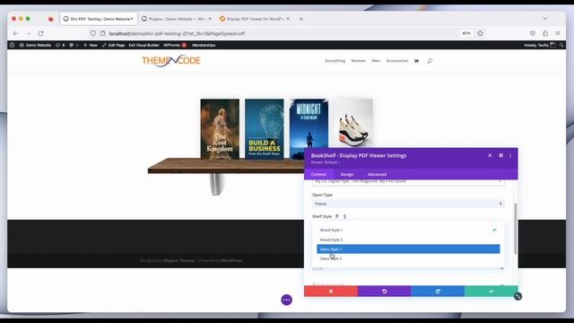 Bookshelf Display PDF Viewer Divi Module | Divi PDF Viewer For WordPress | Documentation Part 6 смотреть онлайн