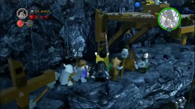 Lego - The Hobbit - Story Level 06 - Over Hill and Under Hill смотреть онлайн