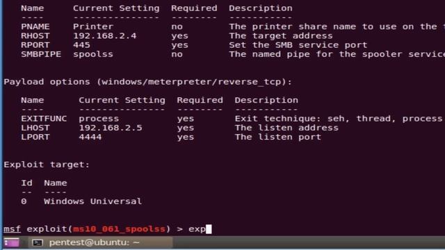 Print Spooler Exploit - MS10-061 смотреть онлайн