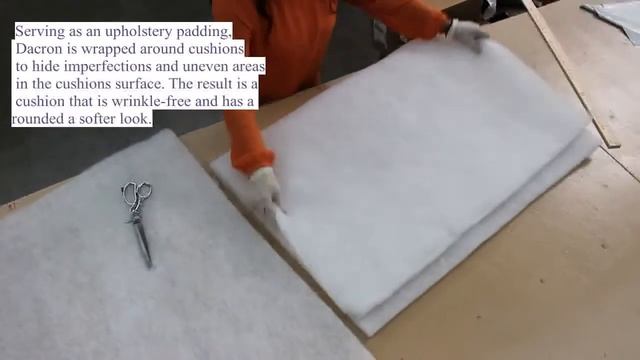 Mybecca Quilt Batting 1/2" Dacron Fiber Polyester Wadding Fabric Loft Upholstery Grade Padding смотреть онлайн