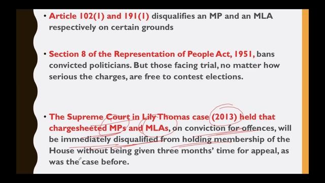 Lily Thomas Case क्या है? Supreme Court on Criminalisation of Indian Politics, Current Affairs 2018 смотреть онлайн