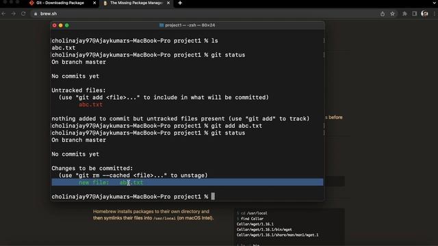 Getting started with git commands | GIT Part-5 | #git #gittutorial #github смотреть онлайн