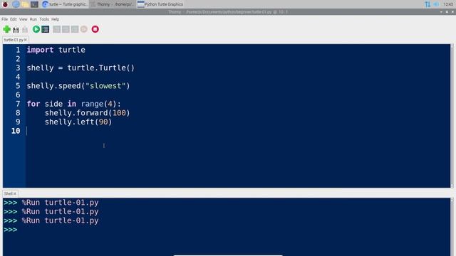 The Easiest Way to Learn Python - Turtle on Raspberry Pi смотреть онлайн