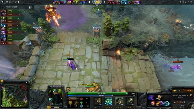 Team Secret pieliedie Nature's Prophet Gameplay смотреть онлайн