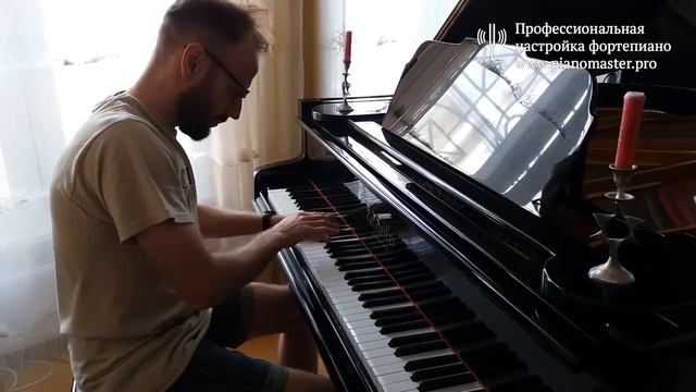 Звучание 140-летнего рояля после настройки • Настройка рояля Киев смотреть онлайн