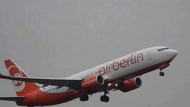AirBerlin Take Off @ Friedrichshafen Airport