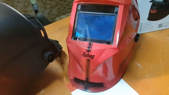 Fubag Flip-Flap OPTIMA 11F - Сварочная маска с подъемным защитным стеклом смотреть онлайн