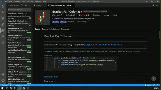 Top 6 Best VS Code Extensions (2020) | top vs code extensions | By Rishabh Rawat смотреть онлайн