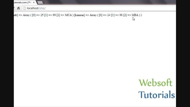 php tutorials in hindi / urdu - 25 - multidimensional array in php смотреть онлайн