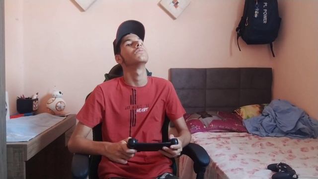 eu jogando na minha TV com a minha cadeira gamer Python fly eu ganhei de aniversário смотреть онлайн
