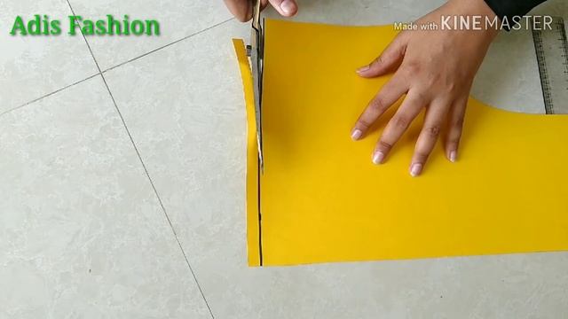 कटोरी ब्लाउज कटिंग | 34" size katori blouse perfect paper cutting | simple method of katori blouse смотреть онлайн
