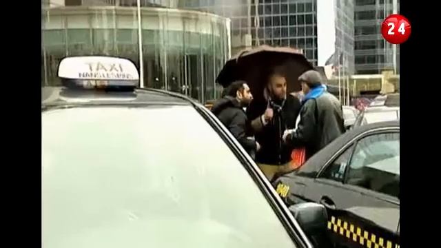 Такси заполонили улицы Брюсселя смотреть онлайн
