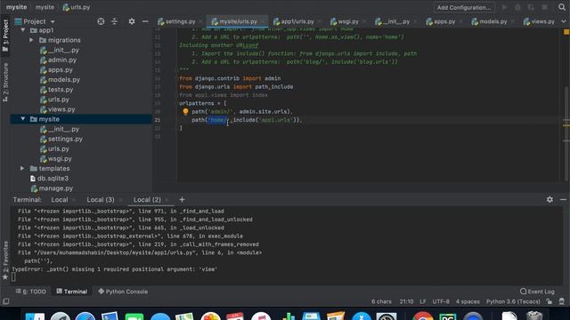 #7 Django Malayalam tutorial More about urls.py смотреть онлайн