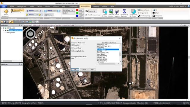 How to Create 1 File from Multiple TIF Files and Orthorectify with RPC Information смотреть онлайн