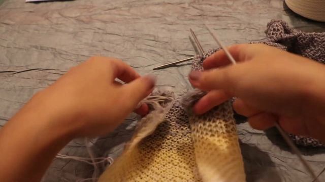 Вязание спицами//Кардиган узором соты//СП//Узор Соты//Убавки//Пряжа смотреть онлайн