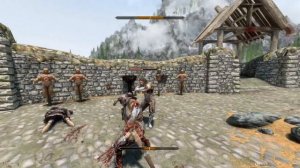 Skyrim SE Combat The Ultimate Dodge Mod - TDM - Skysa test