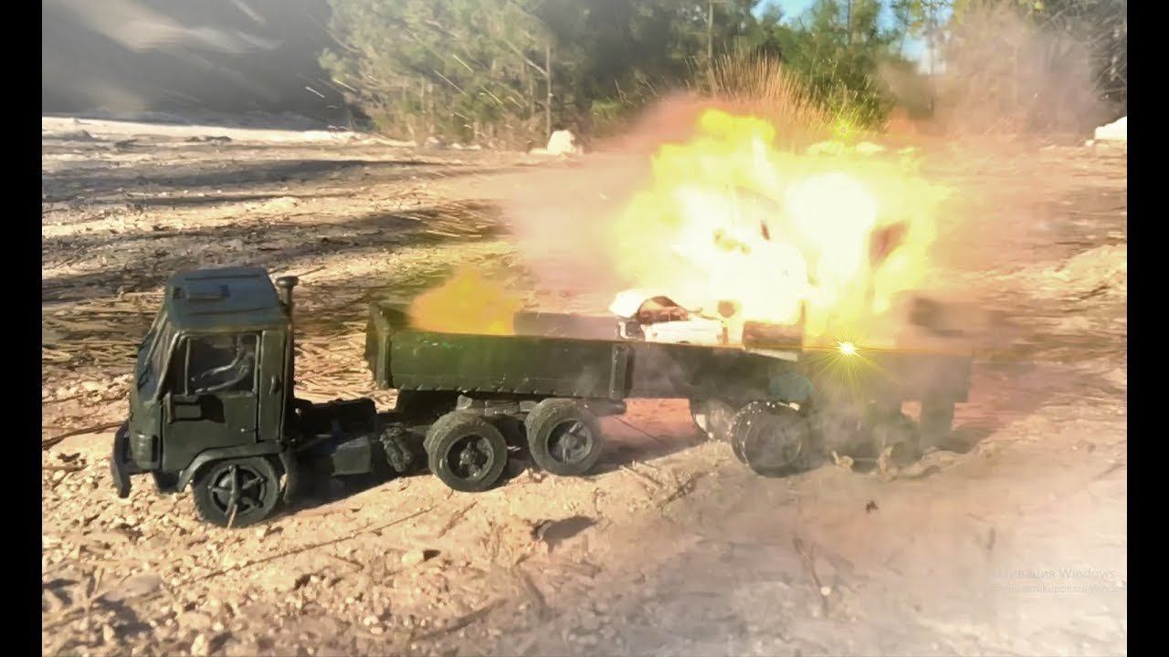 Взорвал Камаз из Пластилина смотреть онлайн