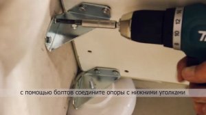 Видео инструкция по сборке кровати без подъемного механизма