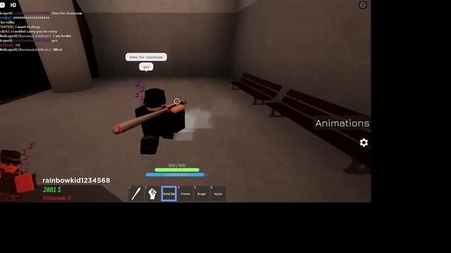 Roblox riot where to find metal bat and chainsaw смотреть онлайн