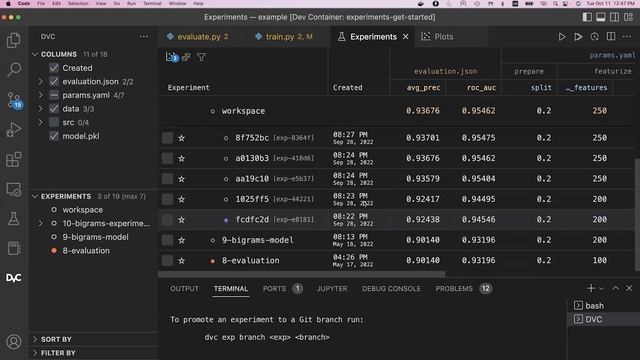 ML with Git: Experiment tracking in Codespaces - Universe 2022 смотреть онлайн